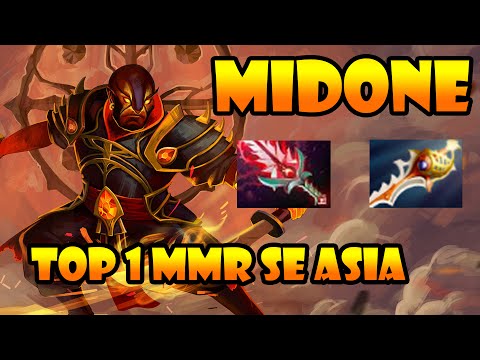 Dota 2 MidOne Ember Spirit 32 Kills Crazy Build