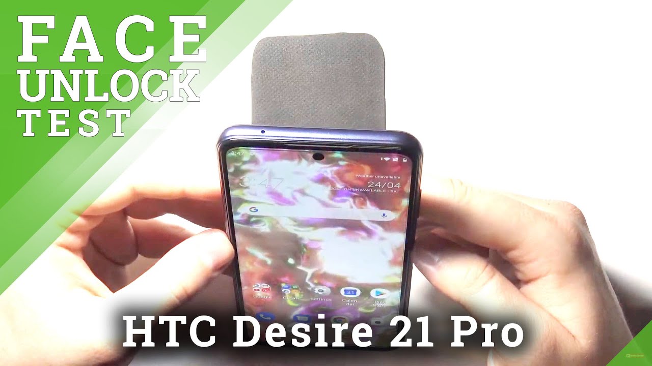 HTC Desire 21 Pro Face Unlock Test – Face Recognition Test