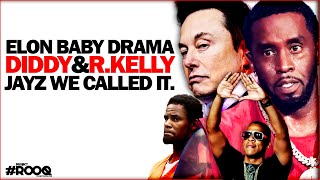 ELON BABY DRAMA, DIDDY &amp; R KELLY, JAYZ CASE DROPPED! DAILY DISCLOSURE