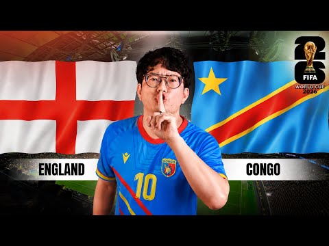 England VS DR Congo คองโกกกกกกกก