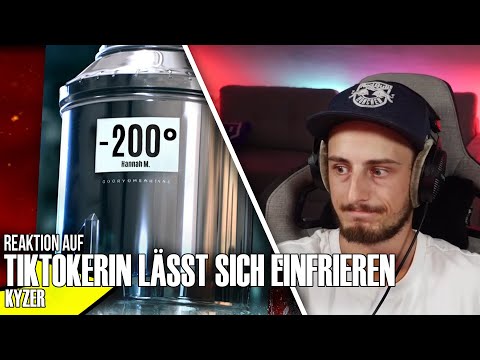 Reaktion auf TikTokerin lässt sich mit 22 einfrieren | Kyzer