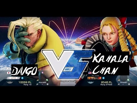 SF5 / V - MCZ Daigo Umehara (Nash) Vs Kahalachan (Karin)