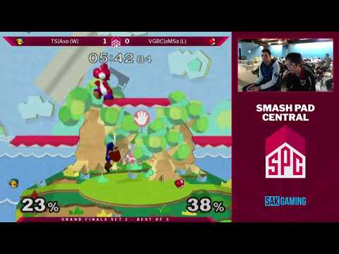 SPC 74 Grand Finals - TS|Axe (Young Link/Pikachu) vs VGBC|aMSa (Yoshi)