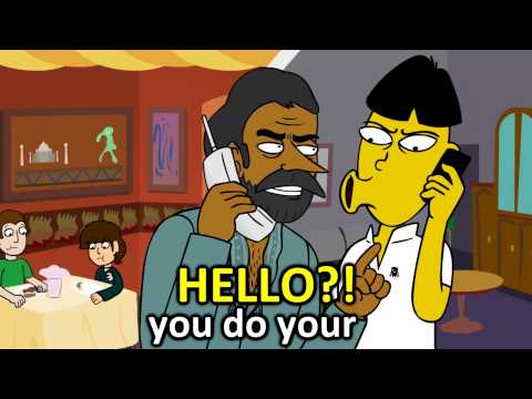 OwnagePranks: Crazy Indian Restaurant Rage Prank animated