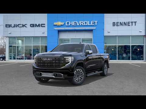 2026 GMC Sierra 1500 Crew Cab Short Box 4-Wheel Drive Denali Ultimate in Black for sale at Bennett Chevrolet Cadillac Buick GMC Ltd. in Cambridge, ON