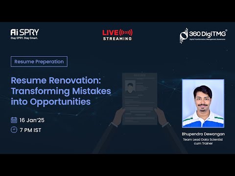 Resume Building 15th February 360DigiTMG