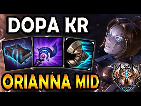 Apdo (Dopa) Orianna vs Kassadin - Road to Rank #1 Korea Challenger 973 LP