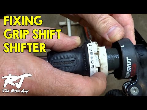 Reparatur eines SRAM Grip Shift-Schalthebels, der nicht klickt/im Gang bleibt