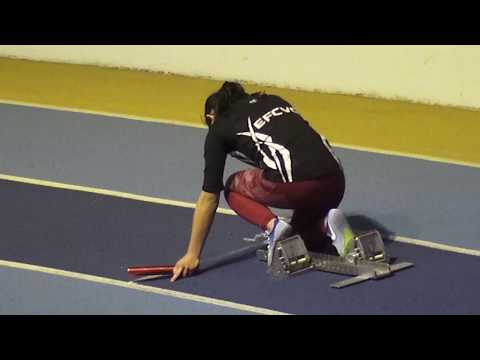 4x200m CAF - FINALE 2 Championnats IDF en salle Cadets Juniors  EAUBONNE - 3/02/2018