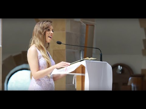 NIESAMOWITA OPRAWA WOKALNA ŚLUBU - Gdy się łączą ręce dwie - Monika Szostak