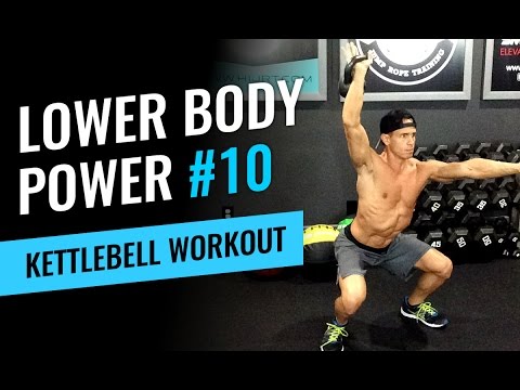 5 Round Kettlebell Workout - LOWER BODY POWER #10