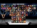 Mortal Kombat Kollection Tremor Playthrough