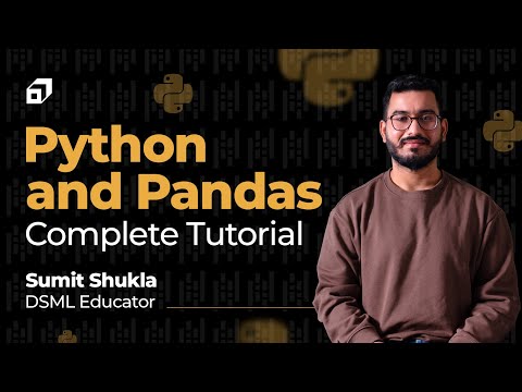 Python Pandas For Data Science Tutorial For Beginners Data Manipulation Python Library Scaler