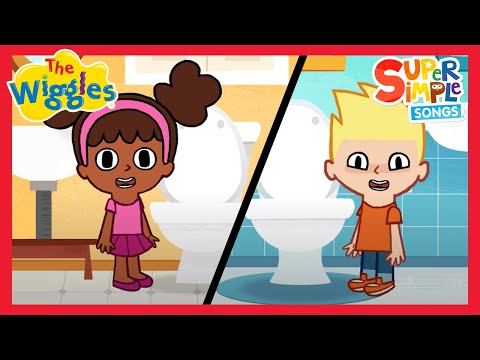 The Toilet Song 🚽 The Wiggles x @SuperSimpleSongs  🧼 Toddler Toilet Training 🎵 Kids Songs