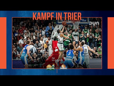 Highlights: VET-CONCEPT Gladiators Trier - SKYLINERS Frankfurt | easyCredit BBL | Dyn Basketball