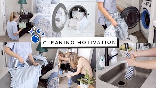 Cleaning Motivation! Whole apartment clean with me! Organizing & decluttering