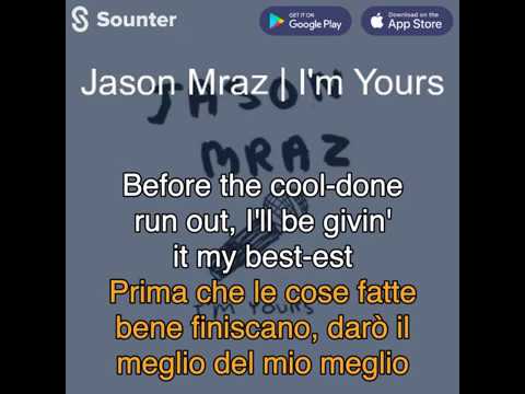 🎤🎼COME IMPARARE L'INGLESE con la MUSICA.JASON MRAZ - I'm Yours.(TRADUZIONE Italiana)