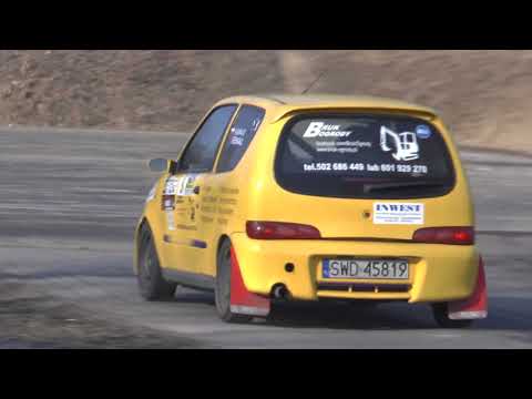 Szombierki Rally Cup 2018 - 1 Runda - Sylwester Kawa / Łukasz Gębka - Fiat SCS