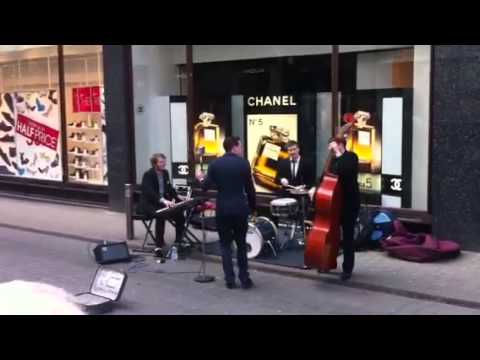 Alex Graham & The Concords Street Performance in Leeds