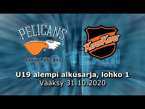 La 31.10.2020 Pelicans U19 Team - KooKoo