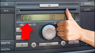 How to get Ford Focus Radio Code 🔓 1998 - 2015 Models