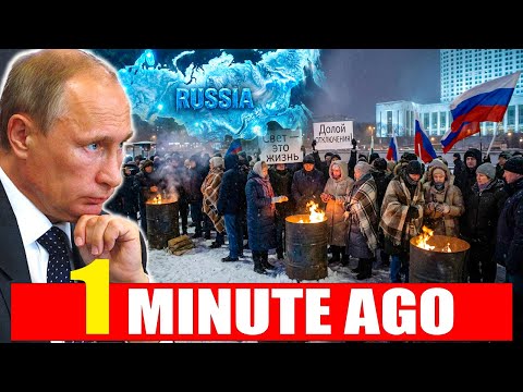 Putin loses everything - -55°C winter paralyzes Russia from Moscow to Siberia