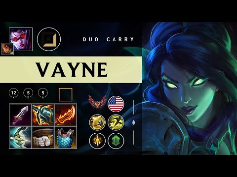 Vayne ADC vs Samira - NA Grandmaster Patch 26.02