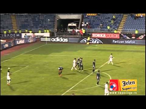 JSL 2013/14: 4.Kolo Partizan - Rad 3:1 (1:0)