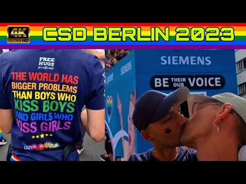 CSD Berlin 2023 #SiemensPride LKW und Partymile inkl. Tokio Hotel Ausschnitt