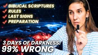 Jesus Warned about 3 Days of Darkness - 7 Items MUST Have (According to the Bible)