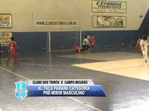 CLUBE DOS TRINTA  X  CAMPO MOURÃO