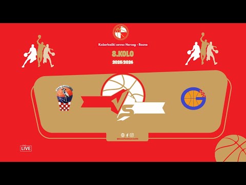 🔴 UŽIVO: HKK Čapljina vs KK Grude | KSHB | Kolo 8 | 08.02.2026 | 17:00