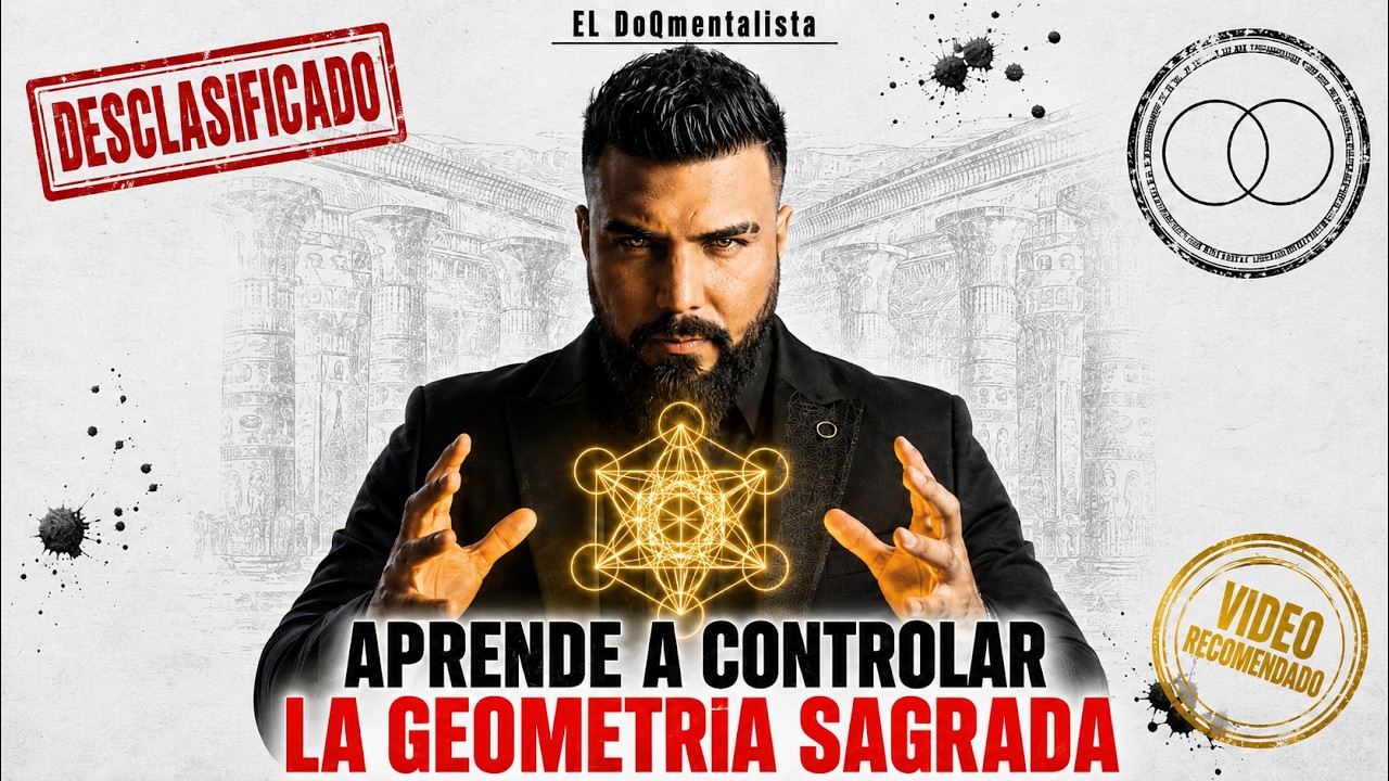 GEOMETRÍA SAGRADA: el DIBUJO de EGIPTO que Llevas en tu CUERPO
