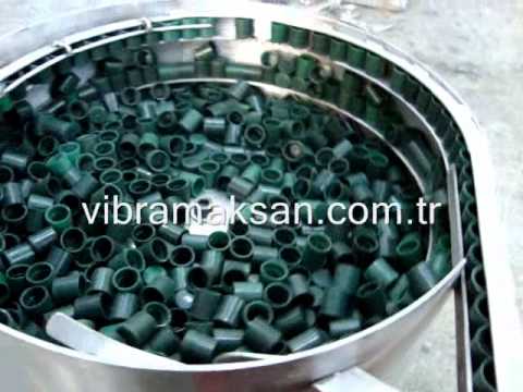 vibratory bowl feeder for bottle cap sise kapagi vibratoru 4 vibramaksan 83