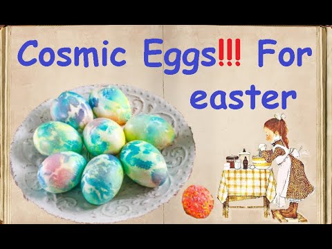 Cosmic Eggs!!! For easter / Book of recipes / Bon Appetit