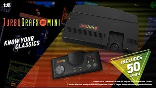 TurboGrafx-16 Mini Full Game Lineup Announced & More News Updates!