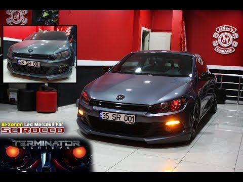 VW Scirocco TSI | Terminator // Devil Eyes Retrofit Projector Headlights