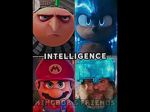 Gru VS Sonic VS Mario VS Steve