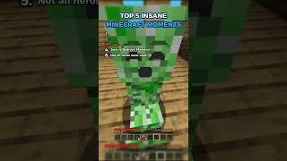 Top 5 Insane Minecraft Moments PT. 1