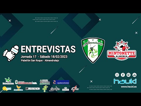 🧔🏻‍🏐🎙️ - ENTREVISTA - SM2 Jornada 17 - CV Almendralejo Extremadura - Michelín Mintonette Almería  🇪🇸