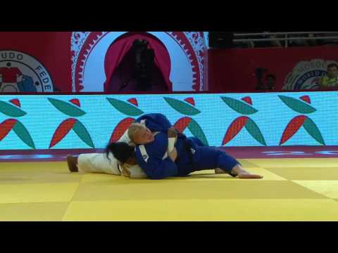ORTIZ Idalys (CUB) - IAROMKA Svitlana (UKR).  +78кг. WORLD JUDO MASTERS MOHAMMED VI 2015
