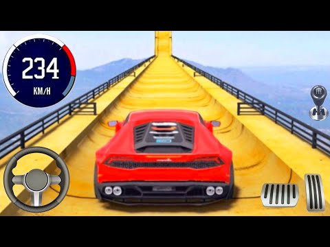 Super Car Mega Ramp Racing Game - Car Racing Game : Android Gameplay