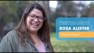 Día Mundial del Donante de Sangre: conoce el testimonio de Rosa