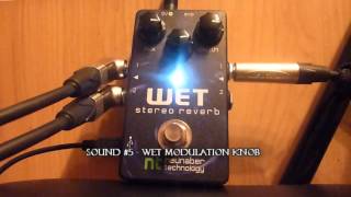 All Neunaber Pedals Demo (Wet Reverb, Seraphim Shimmer, Chroma Chorus, Echelon Echo) - 10 Favorite