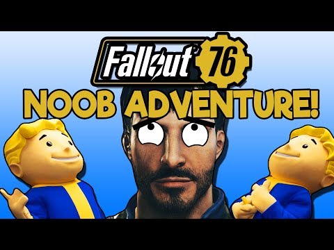 FALLOUT 76 FUNNY NOOB ADVENTURE Part 1 | Fallout 76 BETA Gameplay