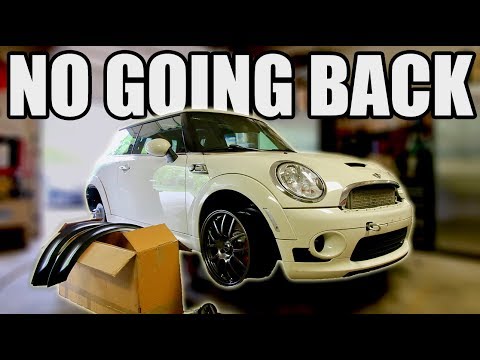 INSTALLING WIDEBODY FENDER FLARES!!!