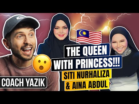 YAZIK reacts to PURNAMA MERINDU & SEMALAM - Siti Nurhaliza & Aina Abdul