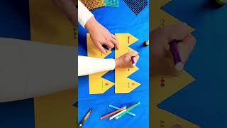 Make a crown with me 👑 #kids #kidsactivities #kidsart #artsandcrafts