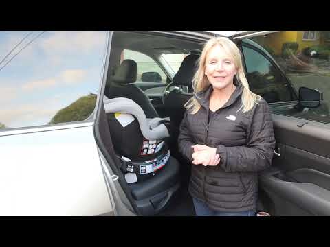 How to Install Graco EasyTurn 360 in Rear-Facing Mode - Lower Anchors | Car Seat Install Overview