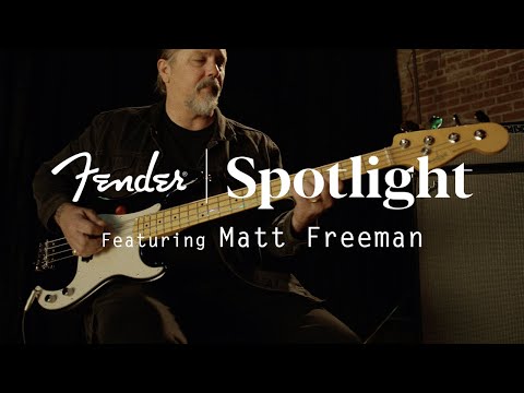 Spotlight: Matt Freeman | American Professional II Series | Fender